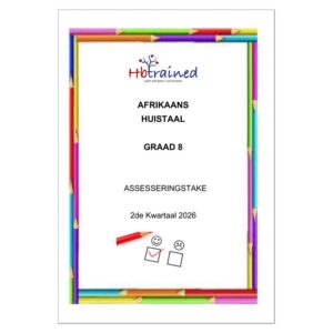 Afrikaans Huistaal Gr. 8 Assesseringstaak 2026 Kwartaal 2