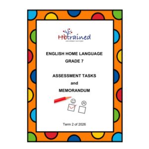 English Home Language Gr. 7 Assessment Task 2026 Term 2