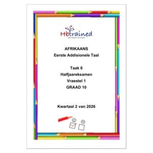 Afrikaans EAT Gr. 10 Assesseringstaak 2026 Kwartaal 2 Vraestel 1