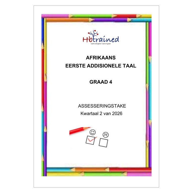 Afrikaans EAT Gr. 4 Assesseringstaak 2026 Kwartaal 2