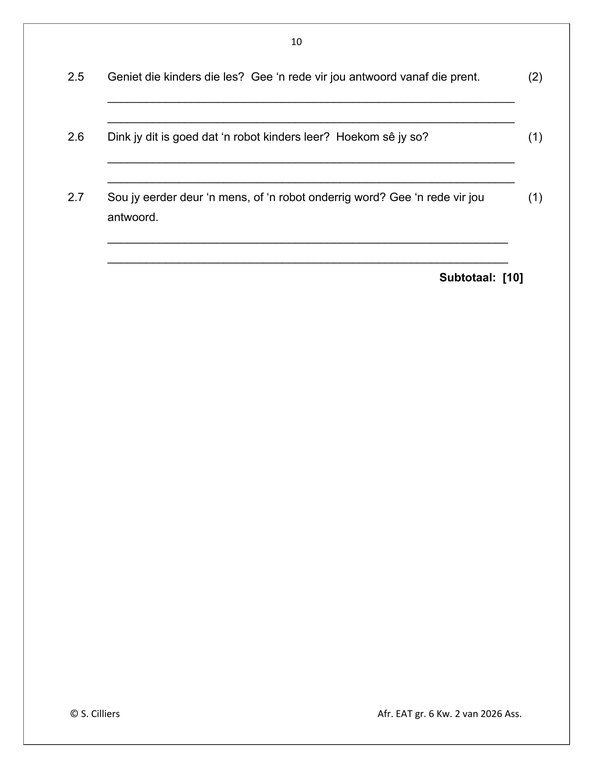 Afrikaans EAT Gr. 6 Assesseringstaak 2026 Kwartaal 2 - Image 4