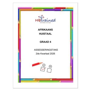 Afrikaans Huistaal Gr. 4 Assesseringstaak 2026 Kwartaal 2