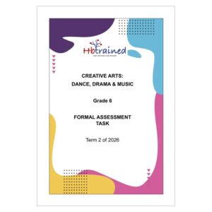 Dance Drama Music (DDM) Gr. 6 Assessment Task 2026 Term 2