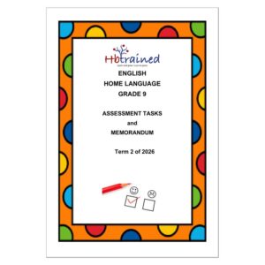 English Home Language Gr. 9 Assessment Task 2026 Term 2
