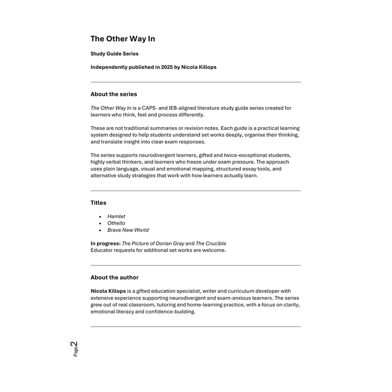 Study Guide: Brave New World - Image 3