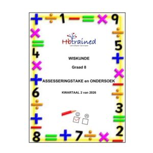 Wiskunde Gr. 8 Assesseringstaak 2026 Kwartaal 2