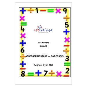 Wiskunde Gr. 9 Assesseringstaak 2026 Kwartaal 2