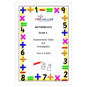 Mathematics Gr. 4 Assessment Task 2026 Term 2
