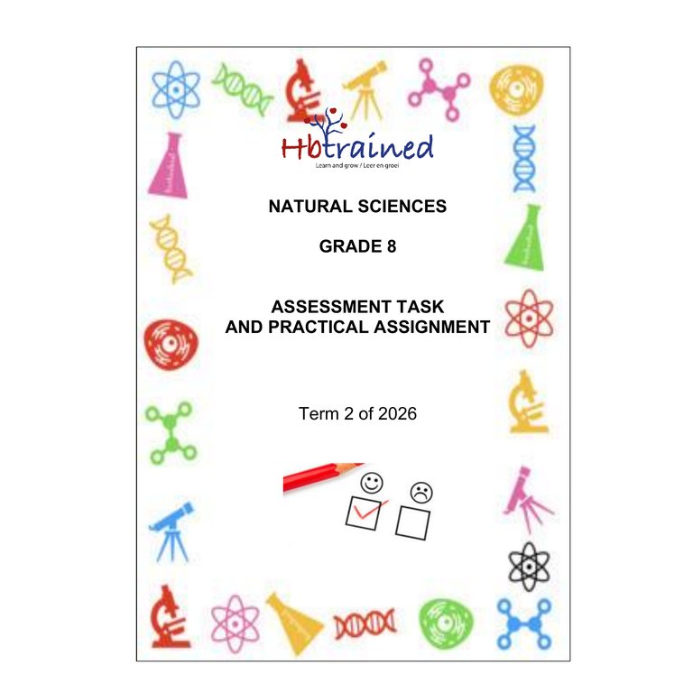 Natural Sciences Gr. 8 Assessment Task 2026 Term 2