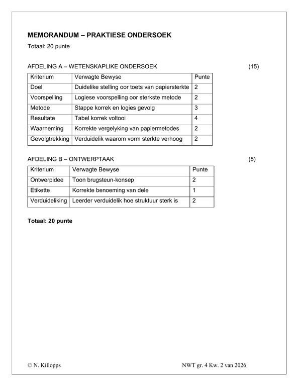 Natuurwetenskap en Tegnologie Gr. 4 Assesseringstaak 2026 Kwartaal 2 - Image 3