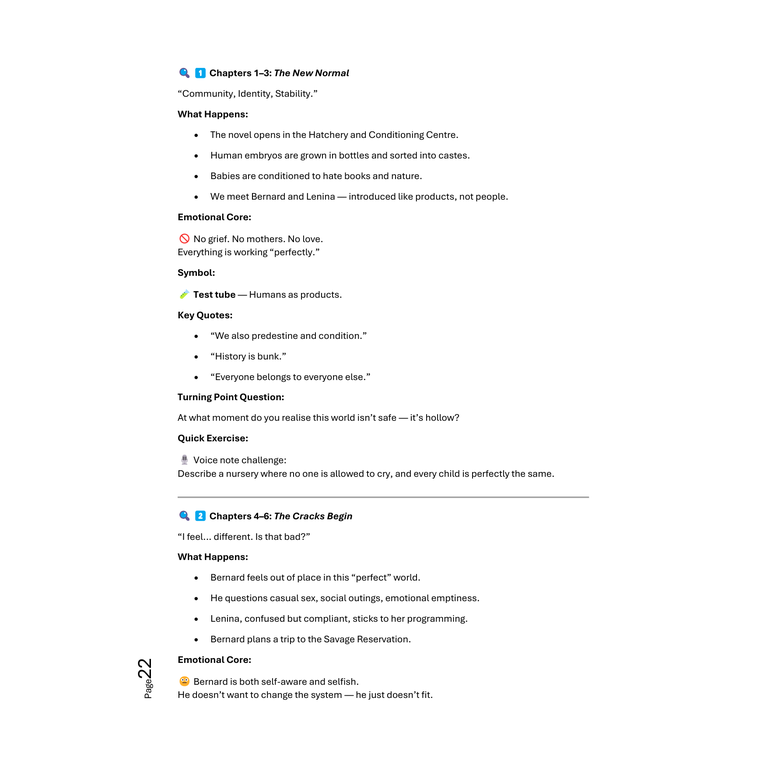 Study Guide: Brave New World - Image 2