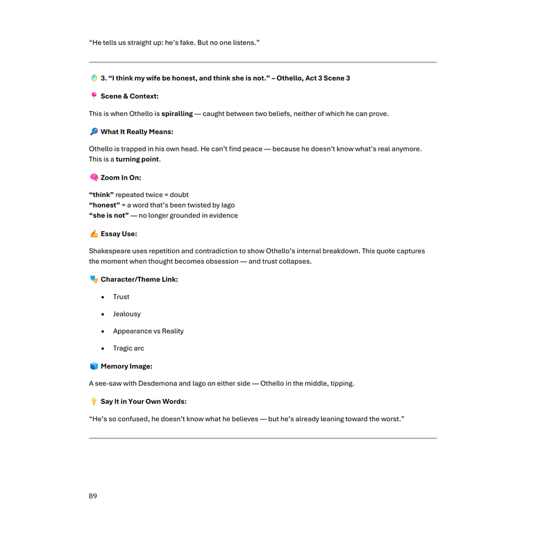 Study Guide: Othello - Image 5