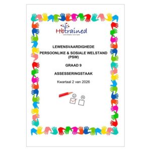 Lewensvaardighede (PSW) Gr. 9 Assesseringstaak 2026 Kwartaal 2