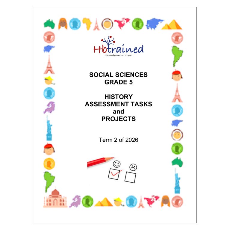 Social Sciences History Gr. 5 Assessment Task 2026 Term 2