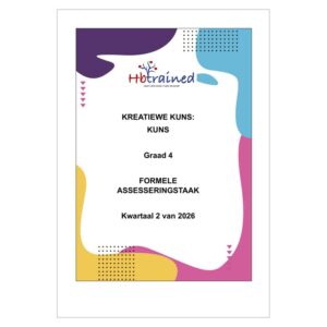 Visuele Kuns Gr. 4 Assesseringstaak 2026 Kwartaal 2