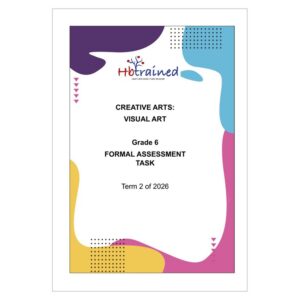 Visual Arts Gr. 6 Assessment Task 2026 Term 2