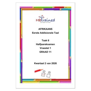 Afrikaans EAT Gr. 11 Assesseringstaak 2026 Kwartaal 2 Vraestel 1