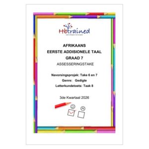 Afrikaans EAT Gr. 7 Assesseringstaak 2026 Kwartaal 3