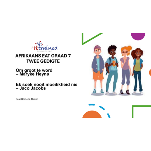 PowerPoint: Afrikaans EAT Gr. 7 Moeilikheid en om groot te word