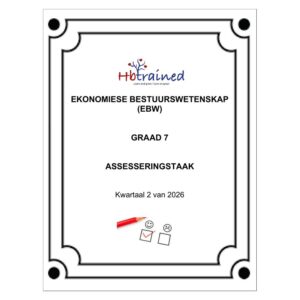 Ekonomiese- en Bestuurswetenskap Gr. 7 Assesseringstaak 2026 Kwartaal 2