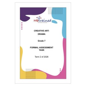 Drama (English) Gr. 7 Assessment Task 2026 Term 2