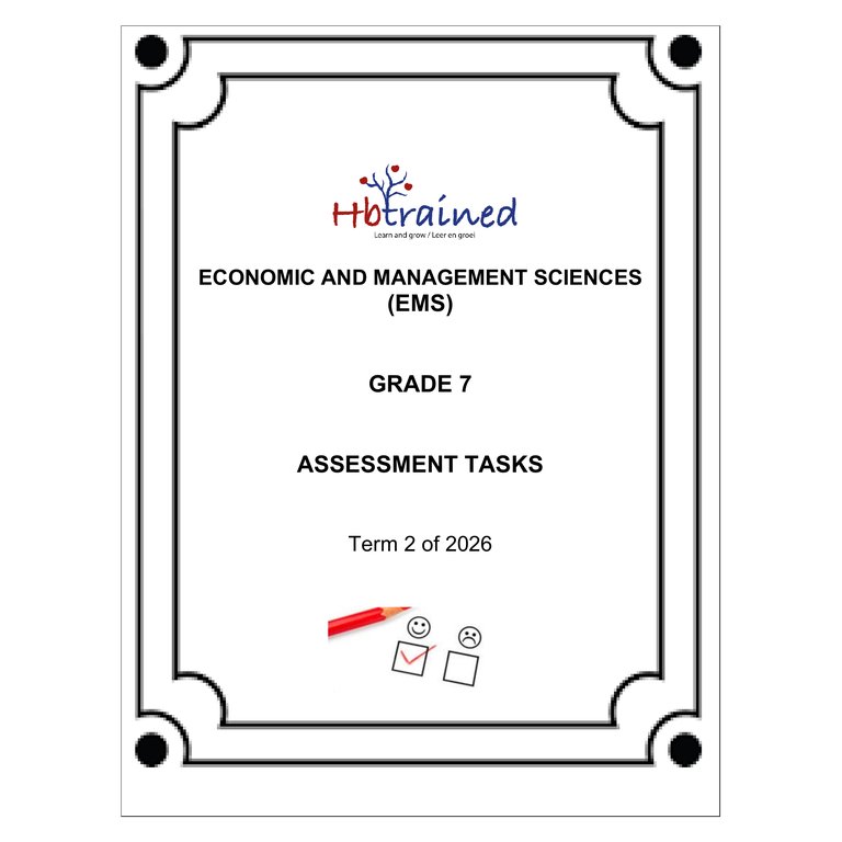 Economic and Management Sciences Gr. 7 Assessment Task 2026 Term 2