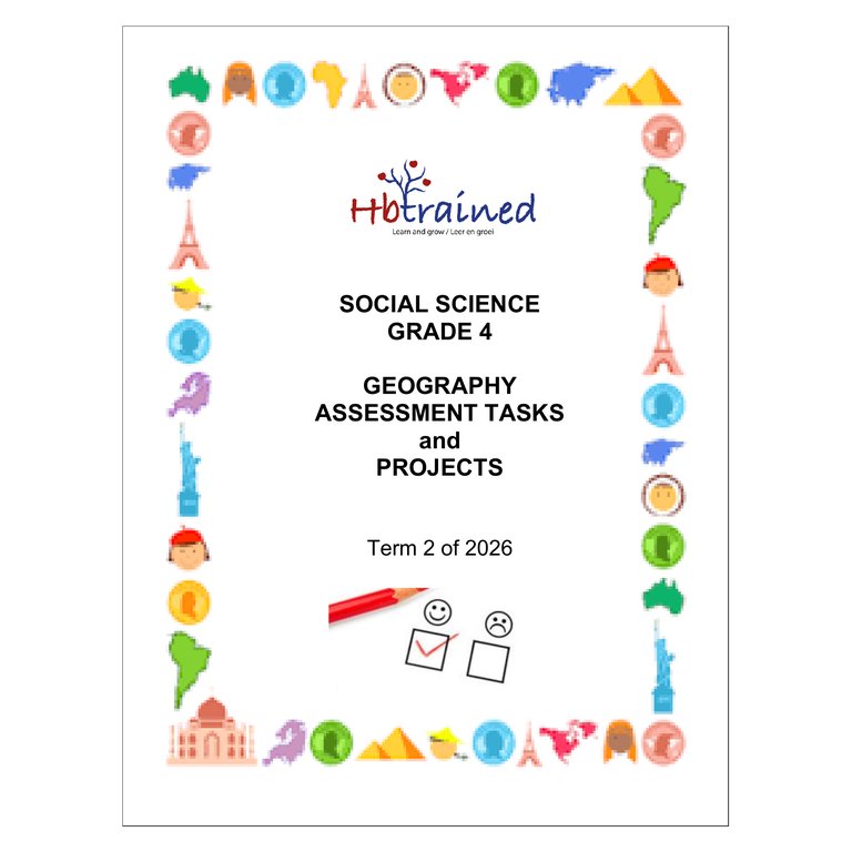Social Sciences Geography Gr. 4 Assessment Task 2026 Term 2