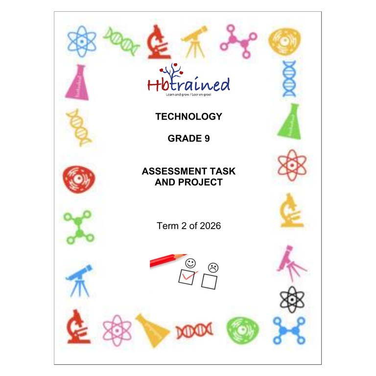 Technology Gr. 9 Assessment Task 2026 Term 2
