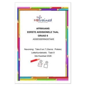 Afrikaans EAT Gr. 8 Assesseringstaak 2026 Kwartaal 3