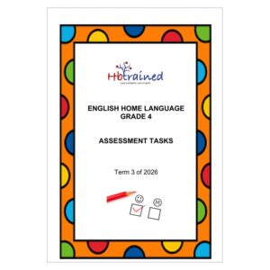 English Home Language Gr. 4 Assessment Task 2026 Term 3