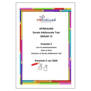 Afrikaans EAT Gr. 12 Assesseringstaak 2026 Kwartaal 3 Vraestel 2