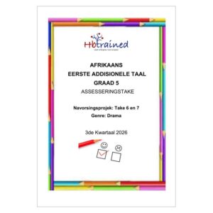 Afrikaans EAT Gr. 5 Assesseringstaak 2026 Kwartaal 3