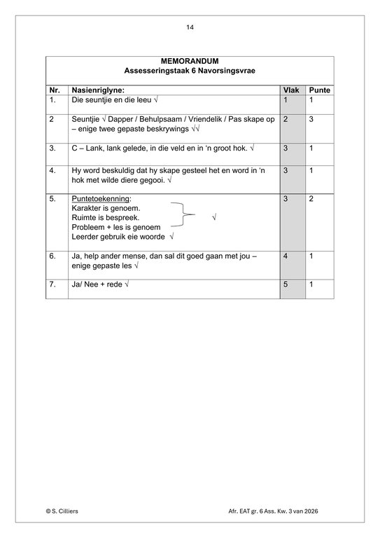 Afrikaans EAT Gr. 6 Assesseringstaak 2026 Kwartaal 3 - Image 5