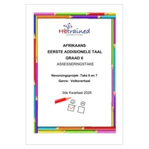 Afrikaans EAT Gr. 6 Assesseringstaak 2026 Kwartaal 3