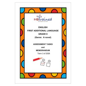 English FAL Gr. 8 Assessment Task 2026 Term 3