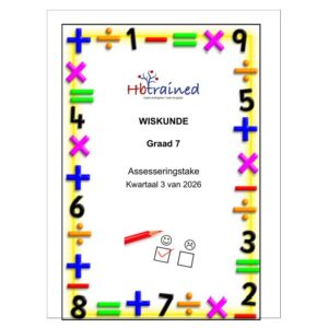 Wiskunde Gr. 7 Assesseringstaak 2026 Kwartaal 3
