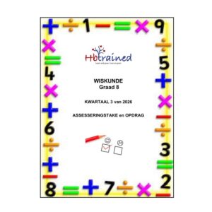 Wiskunde Gr. 8 Assesseringstaak 2026 Kwartaal 3
