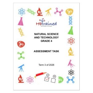 Natural Sciences and Technology Gr. 4 Assessment Task 2026 Term 3