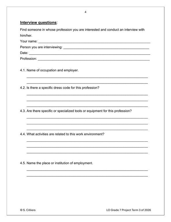 Life Skills (PSW) Gr. 7 Assessment Task 2026 Term 3 - Image 4