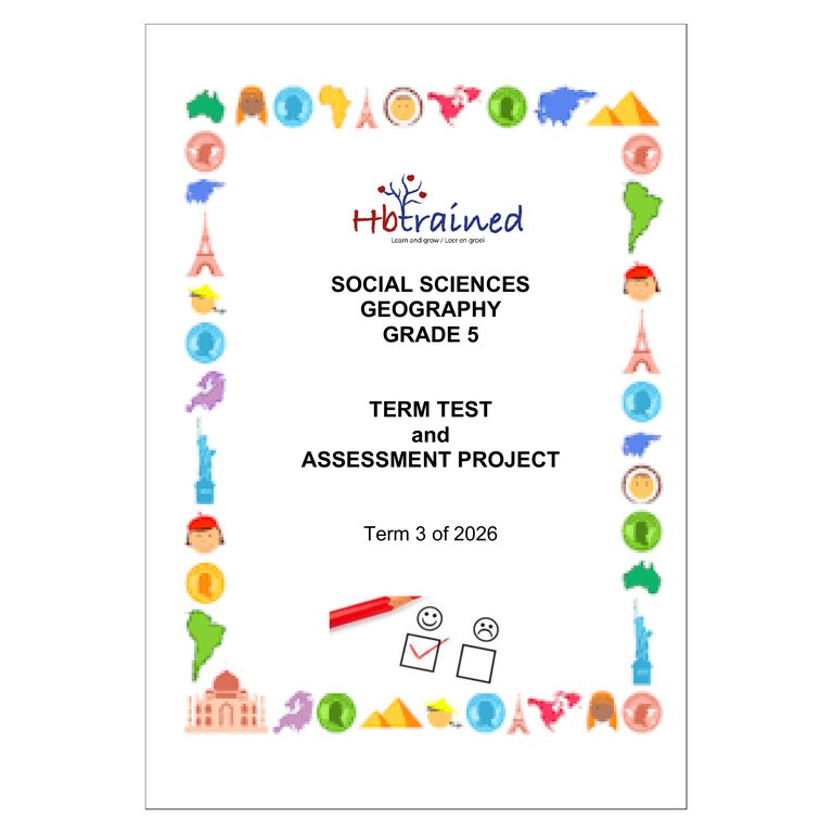 Social Sciences Geography Gr. 5 Assessment Task 2026 Term 3