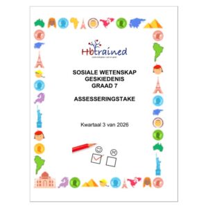 Sosiale Wetenskap Geskiedenis Gr. 7 Assesseringstaak 2026 Kwartaal 3