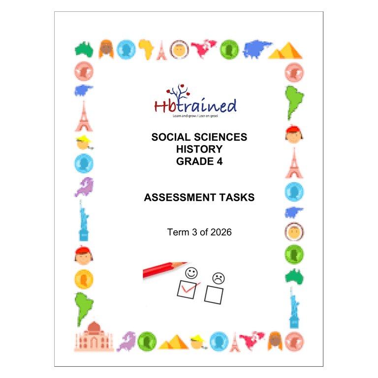 Social Sciences History Gr. 4 Assessment Task 2026 Term 3