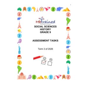 Social Sciences History Gr. 9 Assessment Task 2026 Term 3