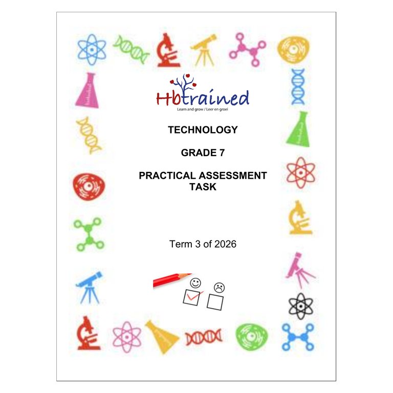 Technology Gr. 7 Assessment Task 2026 Term 3