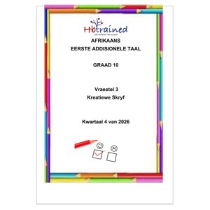 Afrikaans EAT Gr. 10 Assesseringstaak 2026 Kwartaal 4 Vraestel 3