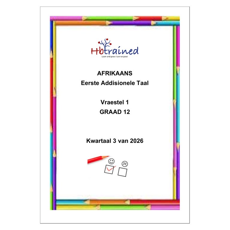 Afrikaans EAT Gr. 12 Assesseringstaak 2026 Kwartaal 3 Vraestel 1