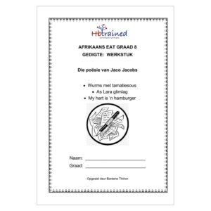 PowerPoint: Afrikaans EAT Gr. 8 Gedigte van Jaco Jacobs