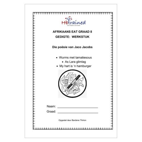 PowerPoint: Afrikaans EAT Gr. 8 Gedigte van Jaco Jacobs