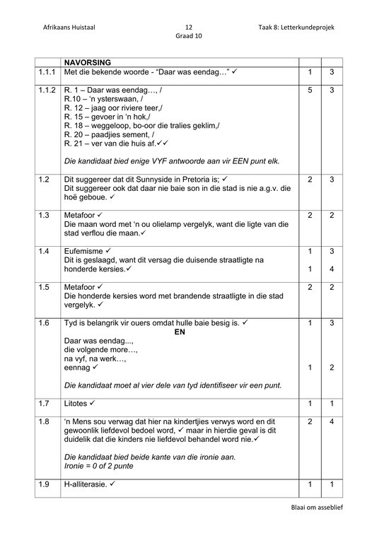 Afrikaans Huistaal Gr. 10 Assesseringstaak 2026 Kwartaal 3 Taak 8 - Image 5