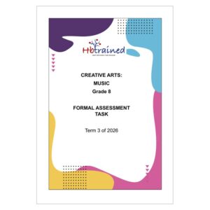 Music Gr. 8 Assessment Task 2026 Term 3